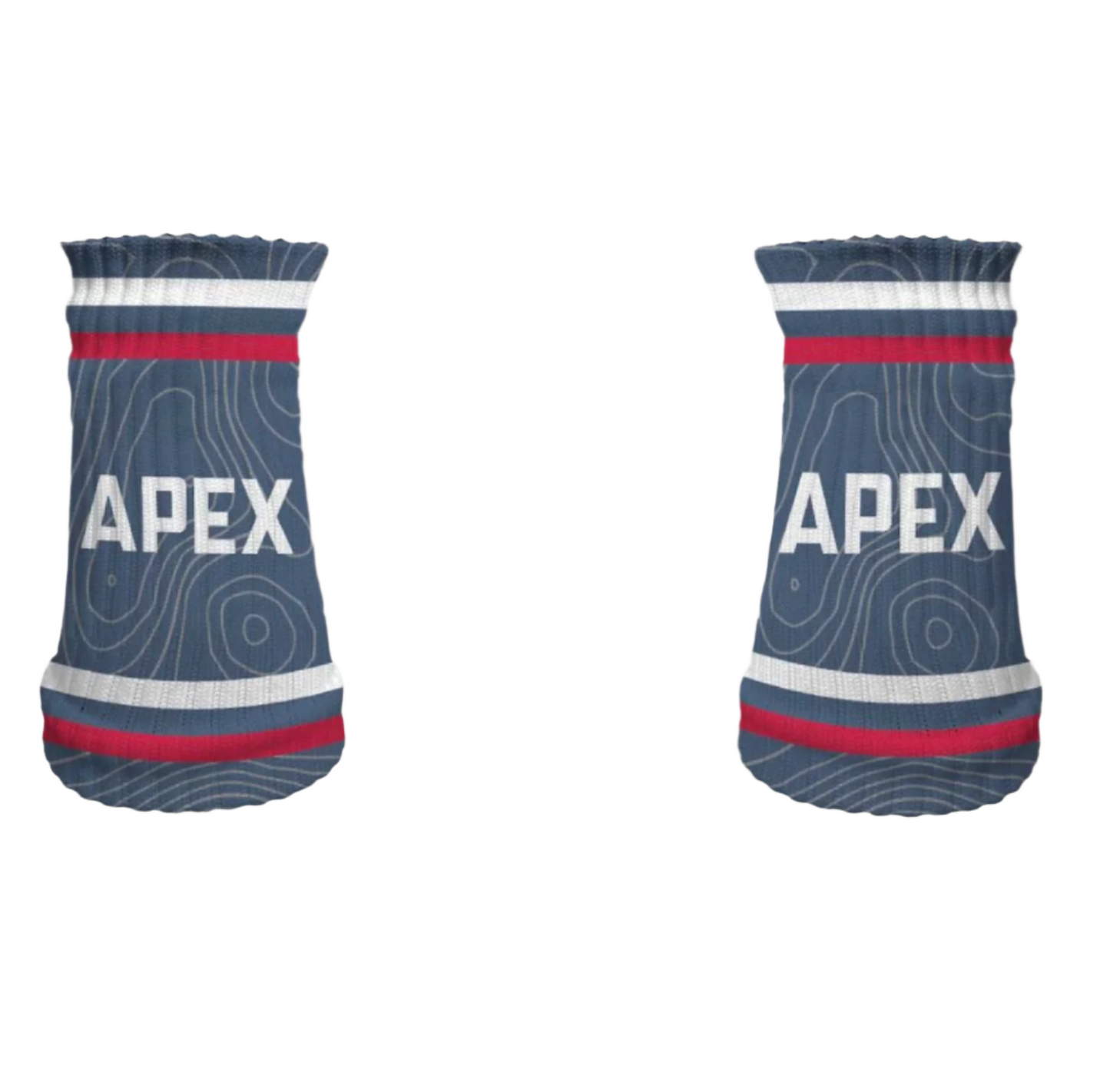 Apex Wrist Bands - Deep Navy & Cardinal (PRE ORDER)